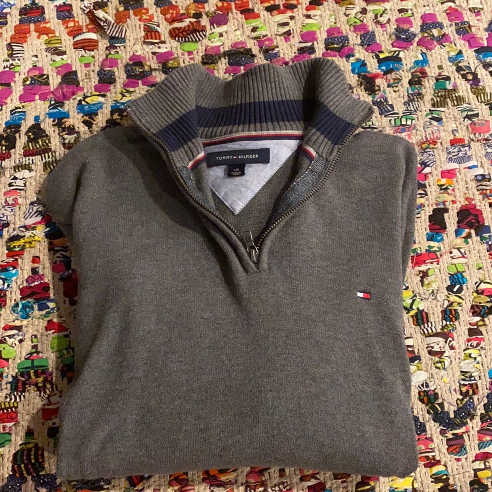 Tommy Hilfiger 3/4 zip sweater